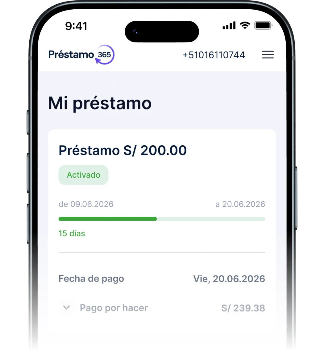 ¡Descarga la app de Préstamo365!